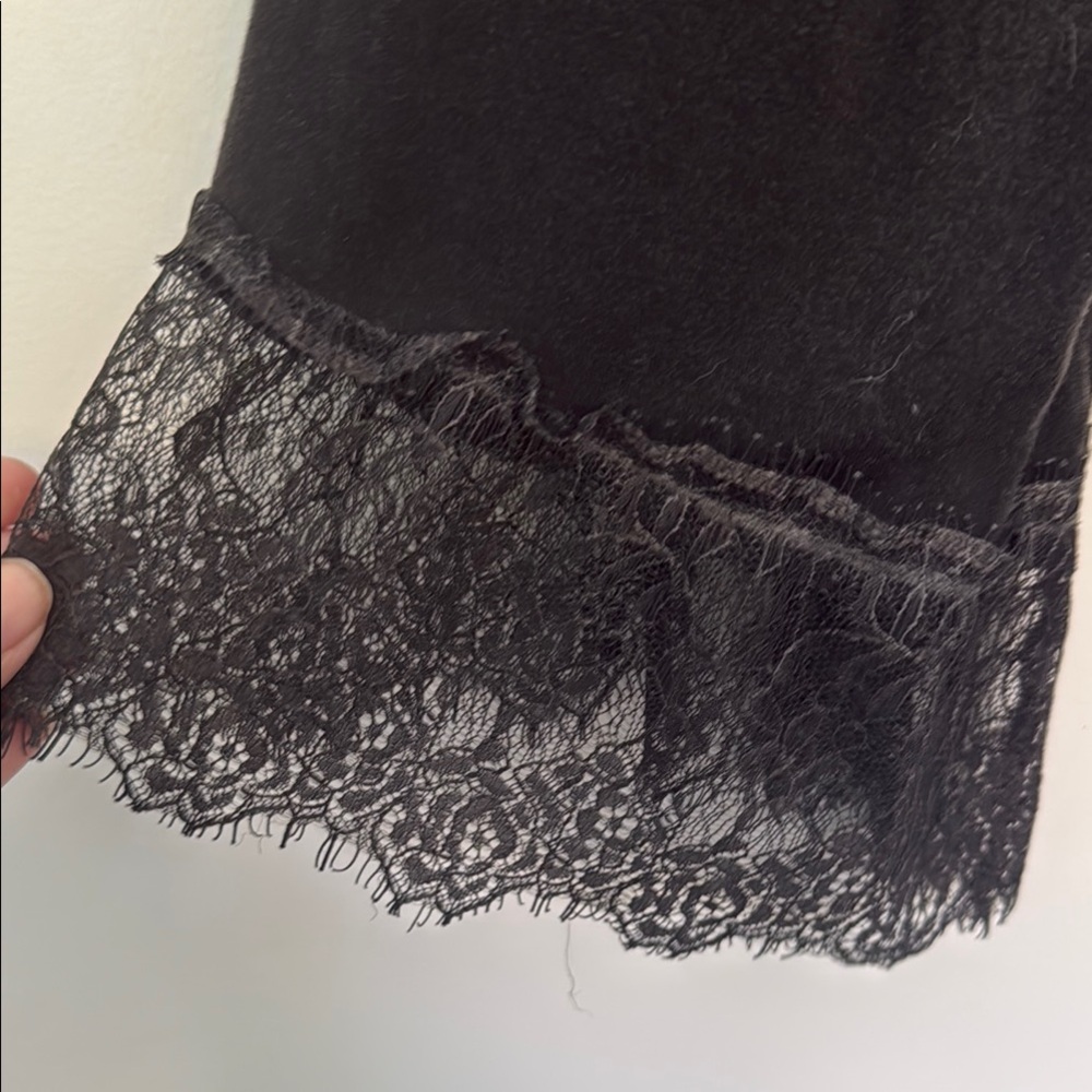 POL Women's Elegant Black Lace Blouse - Picture 3 of 6